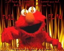 Image result for Evil Elmo Meme