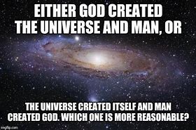 Image result for Universe God Meme