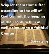 Image result for 1 Peter 4 19