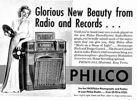 Image result for Vintage Philco Floor Radio with Tilt Out Phonograph