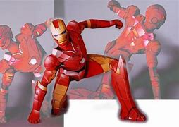 Image result for Iron Man Paper. Fold
