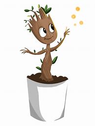 Image result for Groot Aesthetic Drawing
