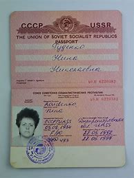 Image result for Soviet Union Passport