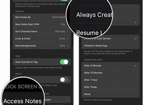 Image result for Notes Lock Screen