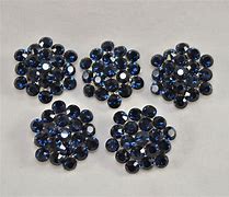 Image result for Large Navy Rhinestone Buttons