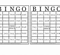 Image result for 6 Times Table Bingo