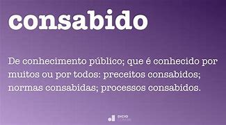 Image result for consabido