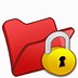 Image result for Red Lock Icon