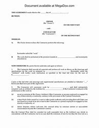 Image result for Cost Agreement Template