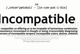 Image result for incomponinle