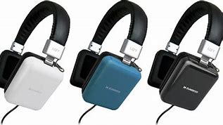 Image result for Headphones with Square Cans