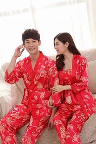 Image result for Silk Christmas Pajamas