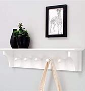 Image result for Entry Wall Shelf with Hooks