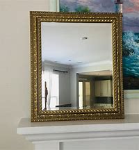 Image result for Golden Frame Vintage Mirror