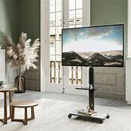 Image result for Large TV Rolling Stands