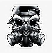 Image result for Cool Graffiti Gas Mask Stencils