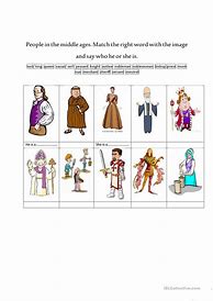 Image result for Medieval Middle Ages Worksheets