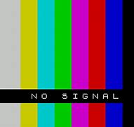 Image result for No Signal TV Art