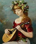 Image result for Mandolin Painting