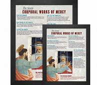 Image result for Corporal Works of Mercy Poster