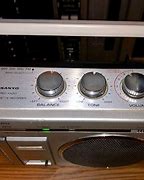 Image result for Sanyo Boombox M7700