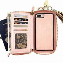 Image result for Crossbody Phone Case Wallet with Tassel