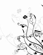 Image result for Flower Graphic Design Black and White