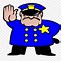 Image result for School Security Guard Cartoon