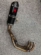 Image result for Black Widow Exhaust Motorcycle