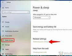 Image result for Windows Power Plan Settings