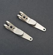 Image result for Stainless Steel Pocket Clip