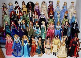 Image result for Disney Princess Doll Collection