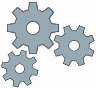Image result for Gear Icon PNG White and Black Background