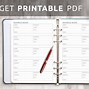 Image result for Free Printable Address Book Pages