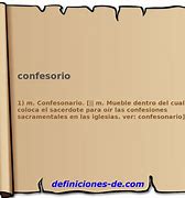 Image result for confesorio