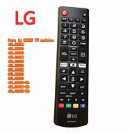 Image result for LG LFD790 Remote Control