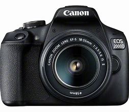 Image result for Canon EOS 2000D DSLR Camera