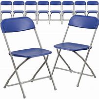 Image result for Blue Folding Chair