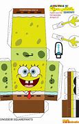 Image result for Minecraft Papercraft Spongebob