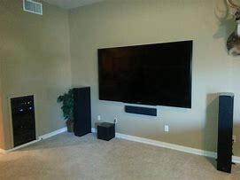 Image result for 90 Inch TV in Room
