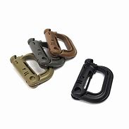 Image result for Plastic Carabiener Clips for Knapsack