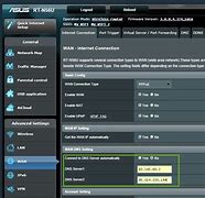 Image result for Asus Router Advanced Settings