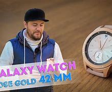 Image result for 42Mm Samsung Galaxy Watch Rose Gold Different Faces