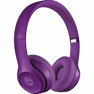 Image result for Beats Headphones Purple Orange