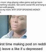 Image result for Stop Spending Money Meme