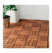 Image result for IKEA Wood Patio Tiles