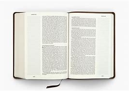 Image result for Single Column Double-Spaced Bible