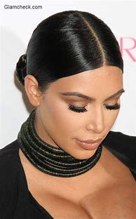 Image result for Kim Kardashian Sleek Hair