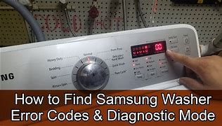 Image result for Samsung Washer Codes