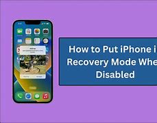 Image result for iPhone Recovery Mode